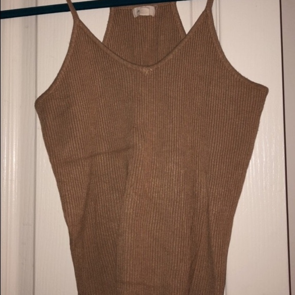 Tan tank top